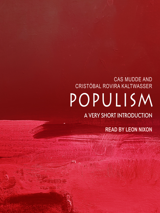 Title details for Populism by Cas Mudde - Available